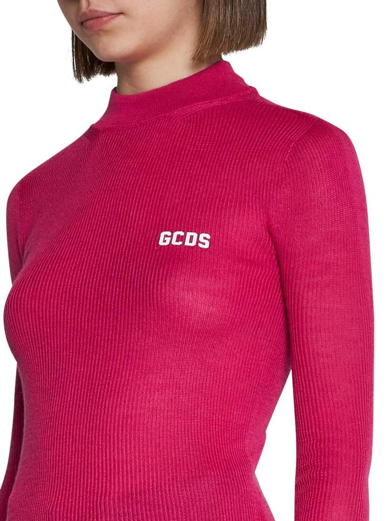 商品GCDS|GCDS Turtleneck Knit Jumper,价格¥1540,第5张图片详细描述