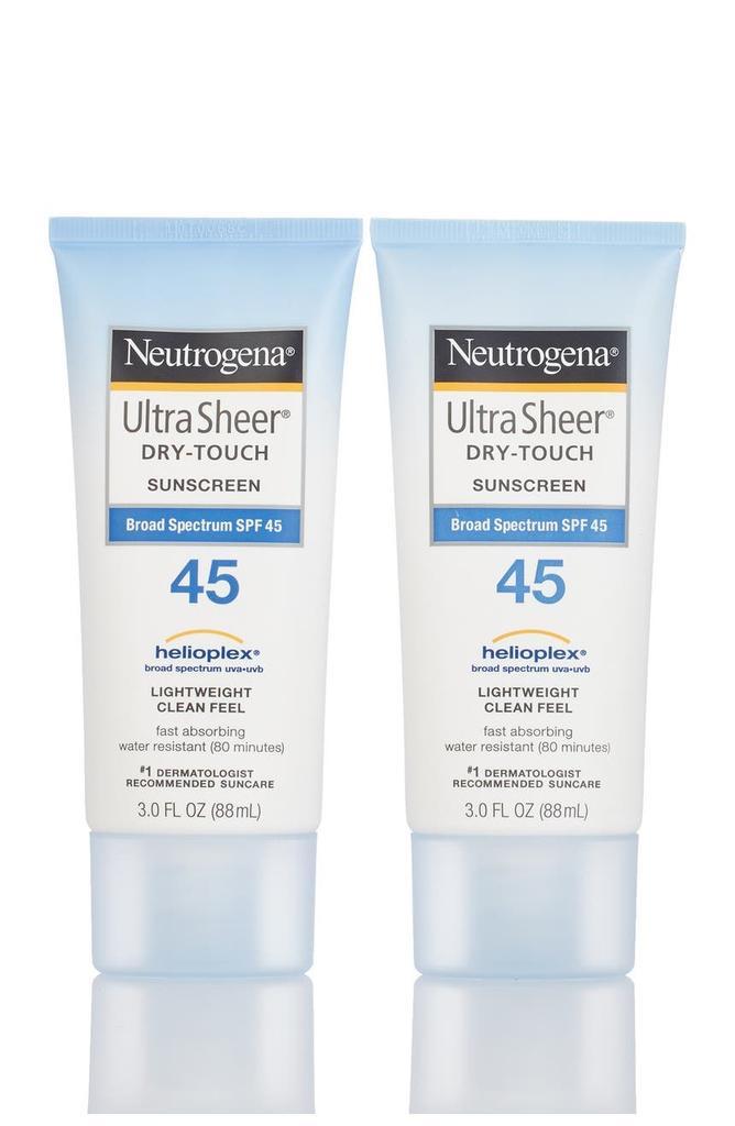 商品Neutrogena|Ultra Sheer Dry-Touch SPF 45 Sunscreen - Set of 2,价格¥127,第1张图片