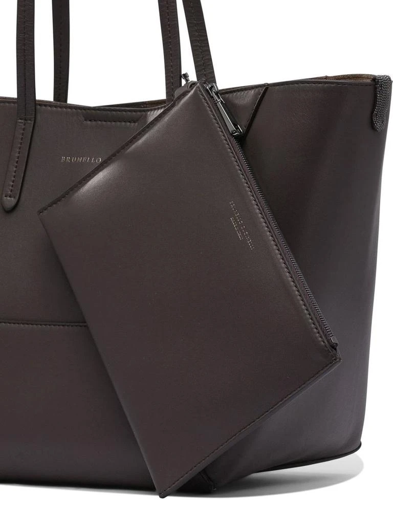 商品Brunello Cucinelli|Brunello Cucinelli Shoulder Bags,价格¥21260,第4张�图片详细描述