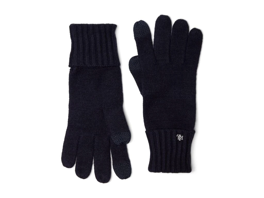 商品Ralph Lauren|Essential Knit Gloves with Cuff,价格¥432,第1张图片
