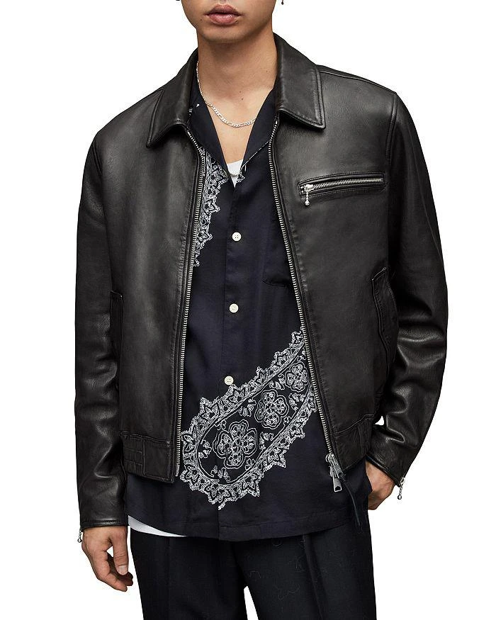 商品ALL SAINTS|Gino Leather Jacket  ,价格¥3137,第1张图片