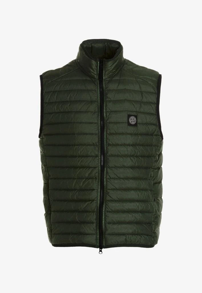 商品Stone Island|PATCH DOWN Zip-Up Vest,价格¥4916,第1张图片