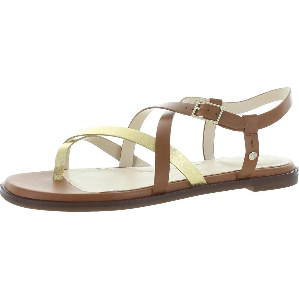 商品Cole Haan|Cole Haan Wilma Women's Leather Adjustable Flat Strappy Sandal,价格¥209,第1张图片