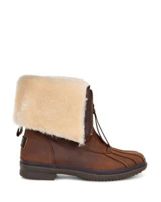 商品UGG|Women's Arquette Sheepskin and Nubuck Zip Boots,价格¥1497,第1张图片