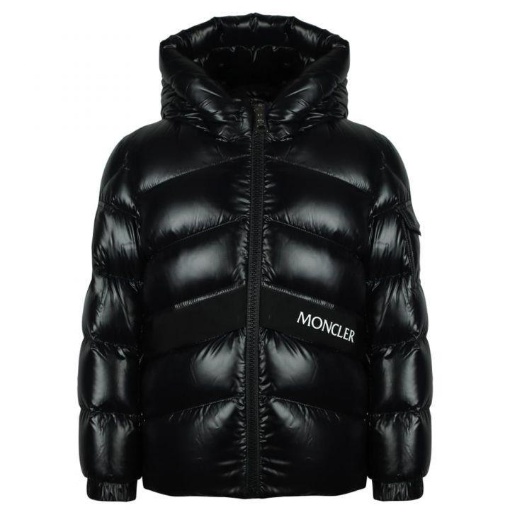 商品Moncler|Black Groseiller Hooded Down Jacket,价格¥4209-¥5568,第1张图片