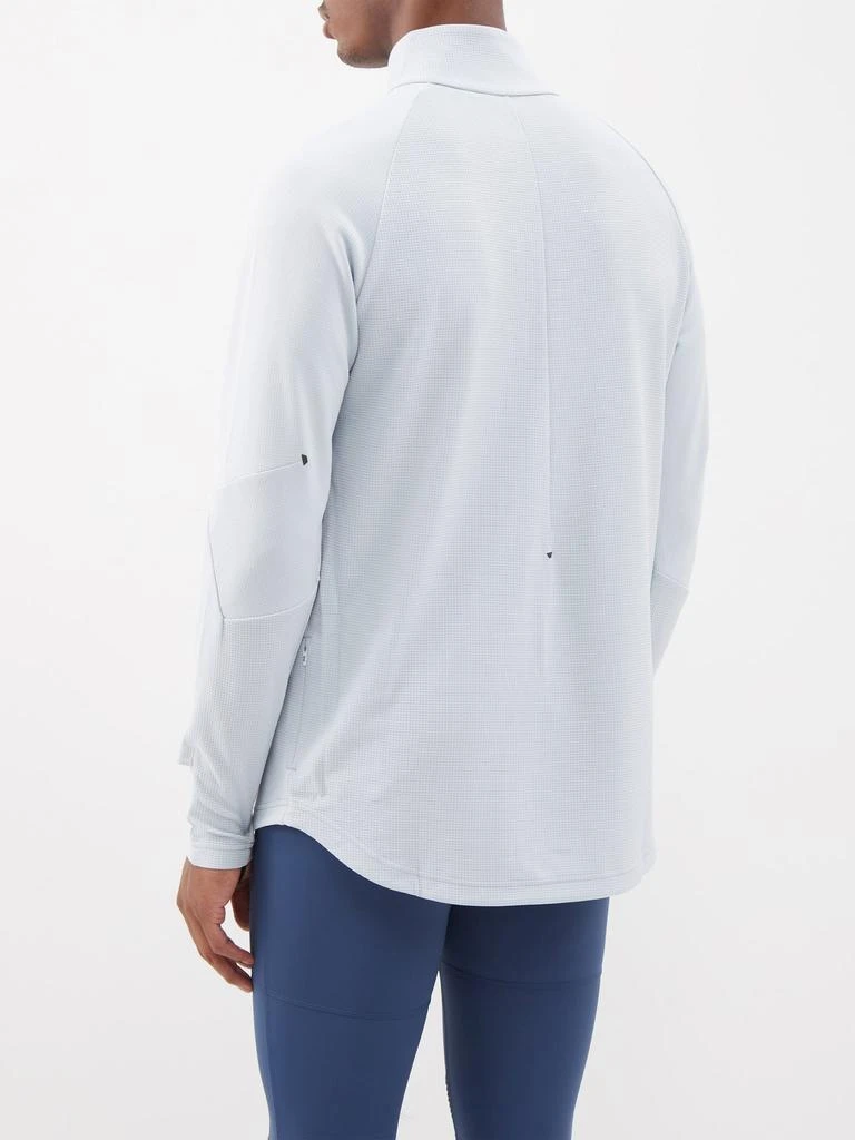 商品On|Climate recycled-fibre half-zip top,价格¥491,第5张图片详细描述