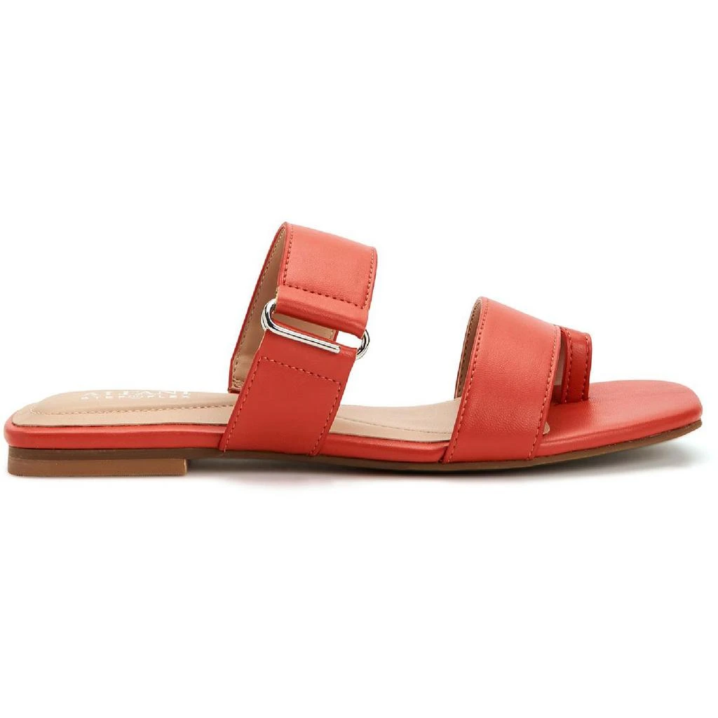 商品Alfani|Alfani Womens Baclinii Toe Loop Slip On Slides,价格¥54,第4张图片详细描述