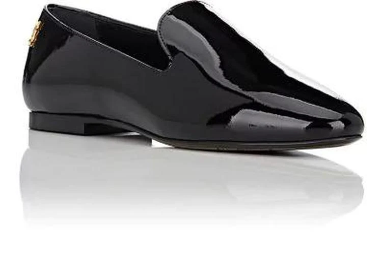 商品Yves Saint Laurent|Patent Leather Smoking Loafers,价格¥2670,第2张图片详细描述