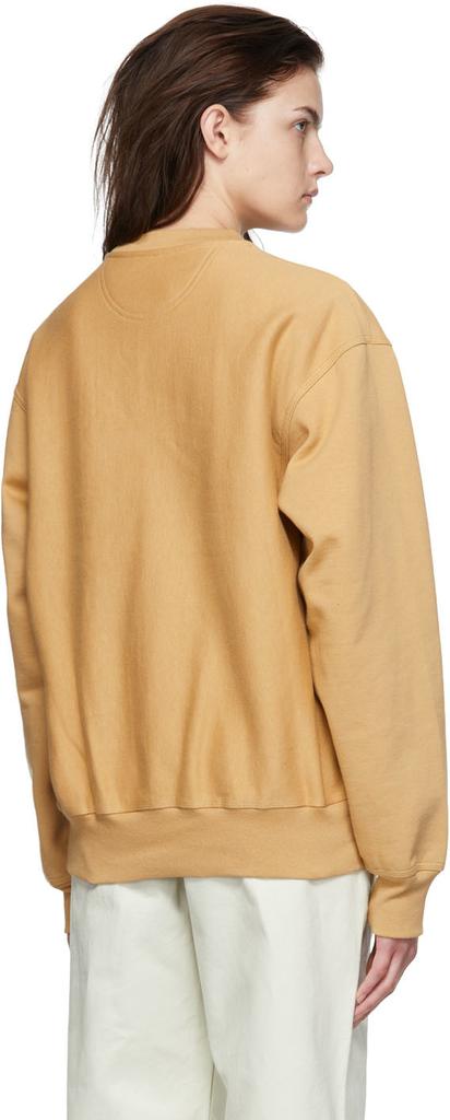 Tan Cotton Sweatshirt商品第3张图片规格展示