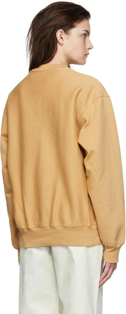 商品STUSSY|Tan Cotton Sweatshirt,价格¥618,第3张图片详细描述