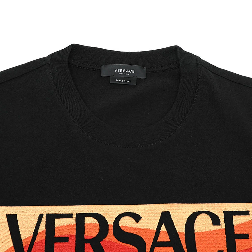 VERSACE 男黑色短袖T恤 10039151-A027871-B000 商品