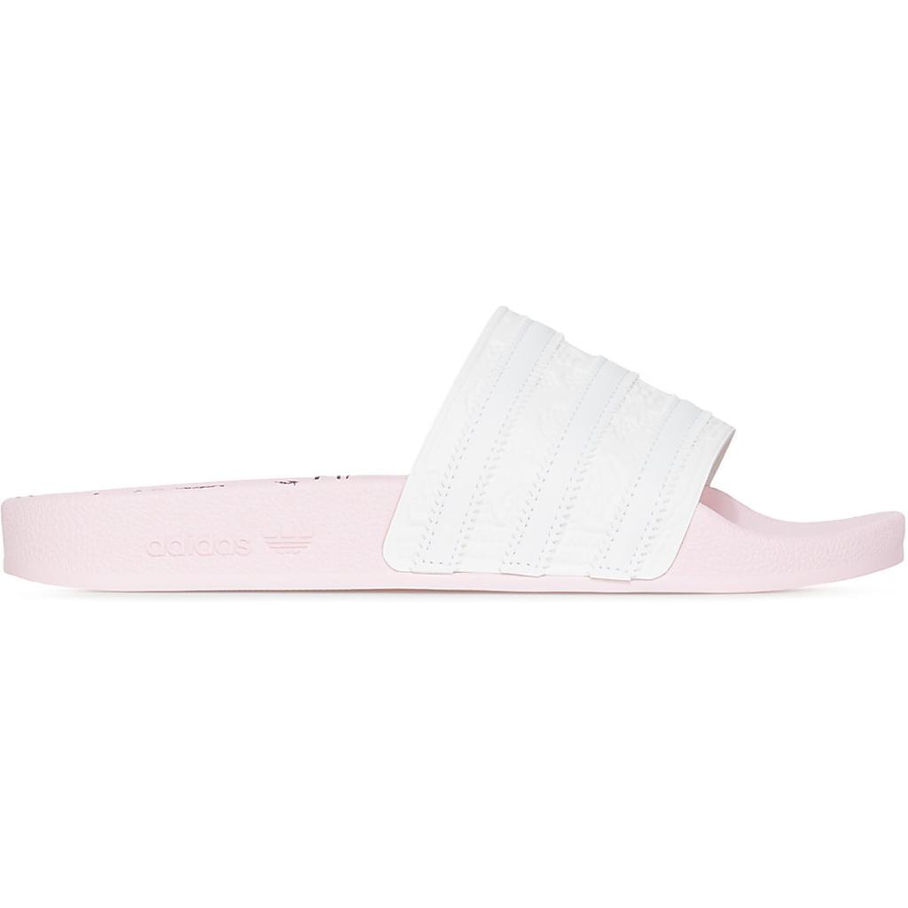 商品Adidas|Disney Adilette - Clear Pink/Cloud White/Core Black,价格¥333,第1张图片