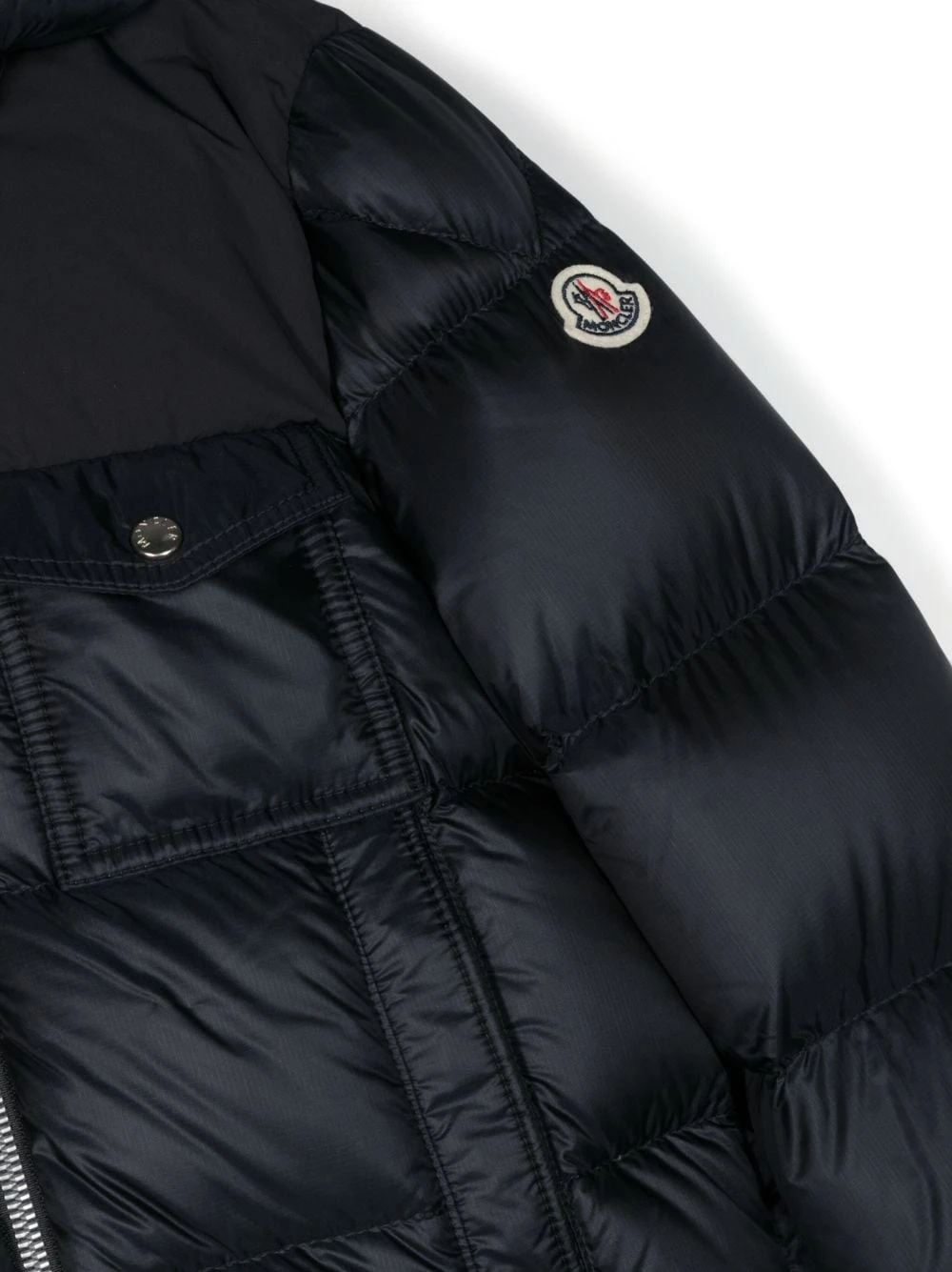 商品Moncler|Moncler 男童羽绒服 1A00078J5967GEDUARD776 蓝色,价格¥5694,第3张图片详细描述