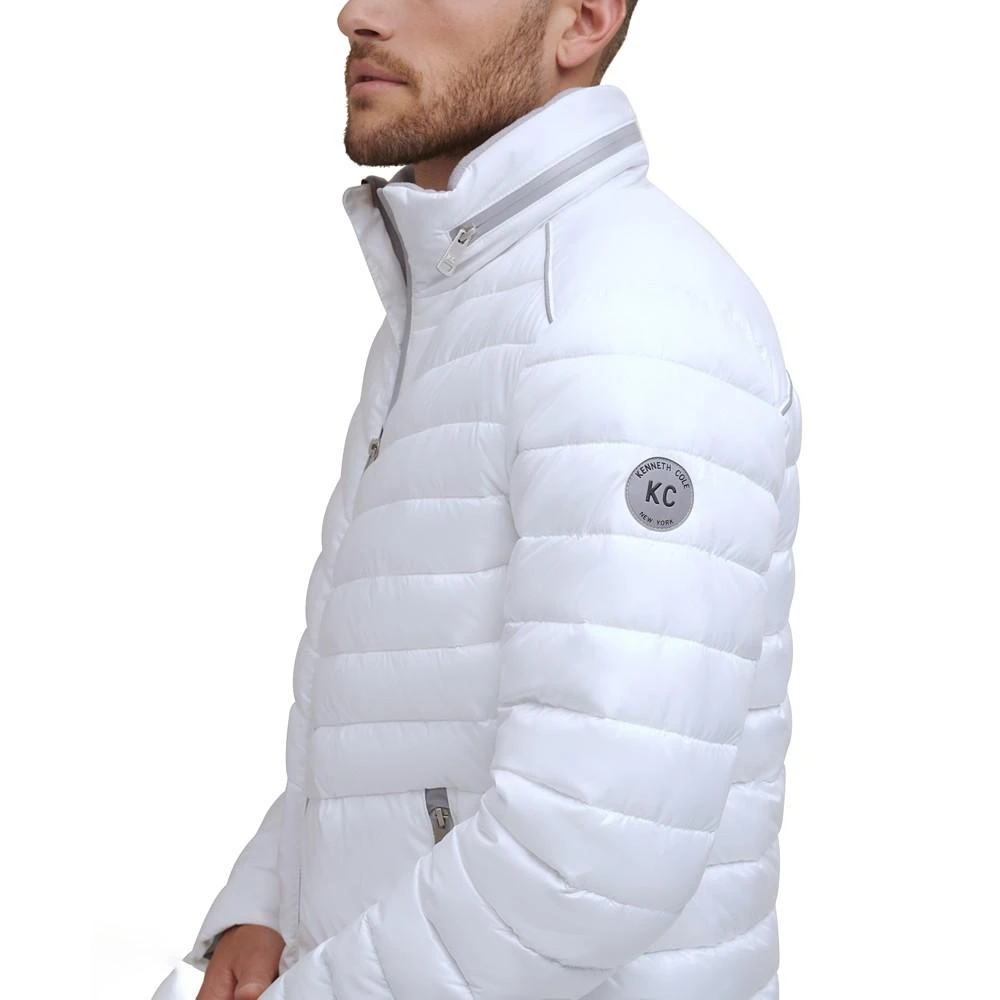 商品Kenneth Cole|Men's Circe Fabric and Fleece Lined Puffer Jacket,价格¥868,第3张图片详细描述