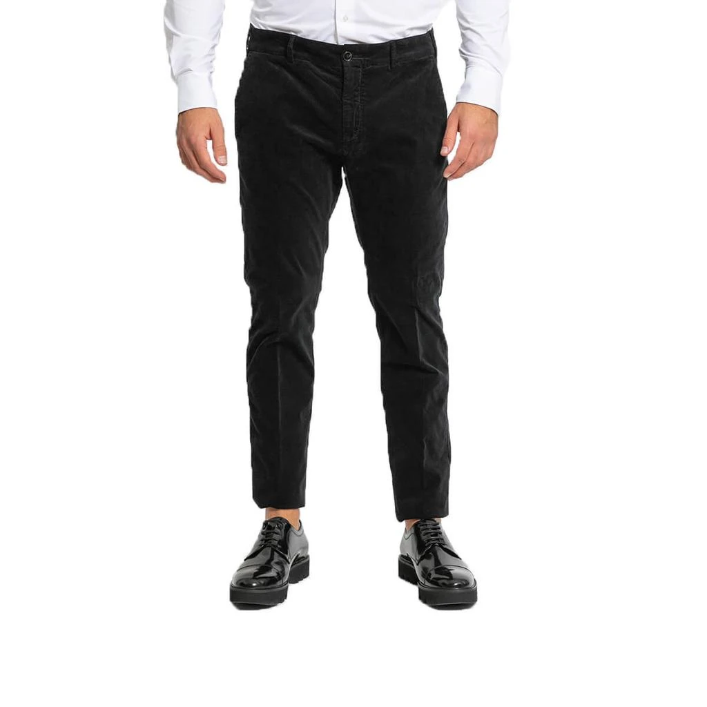 商品PAL ZILERI|Velvet Straight-Leg Trousers,价格¥1792,第1张图片