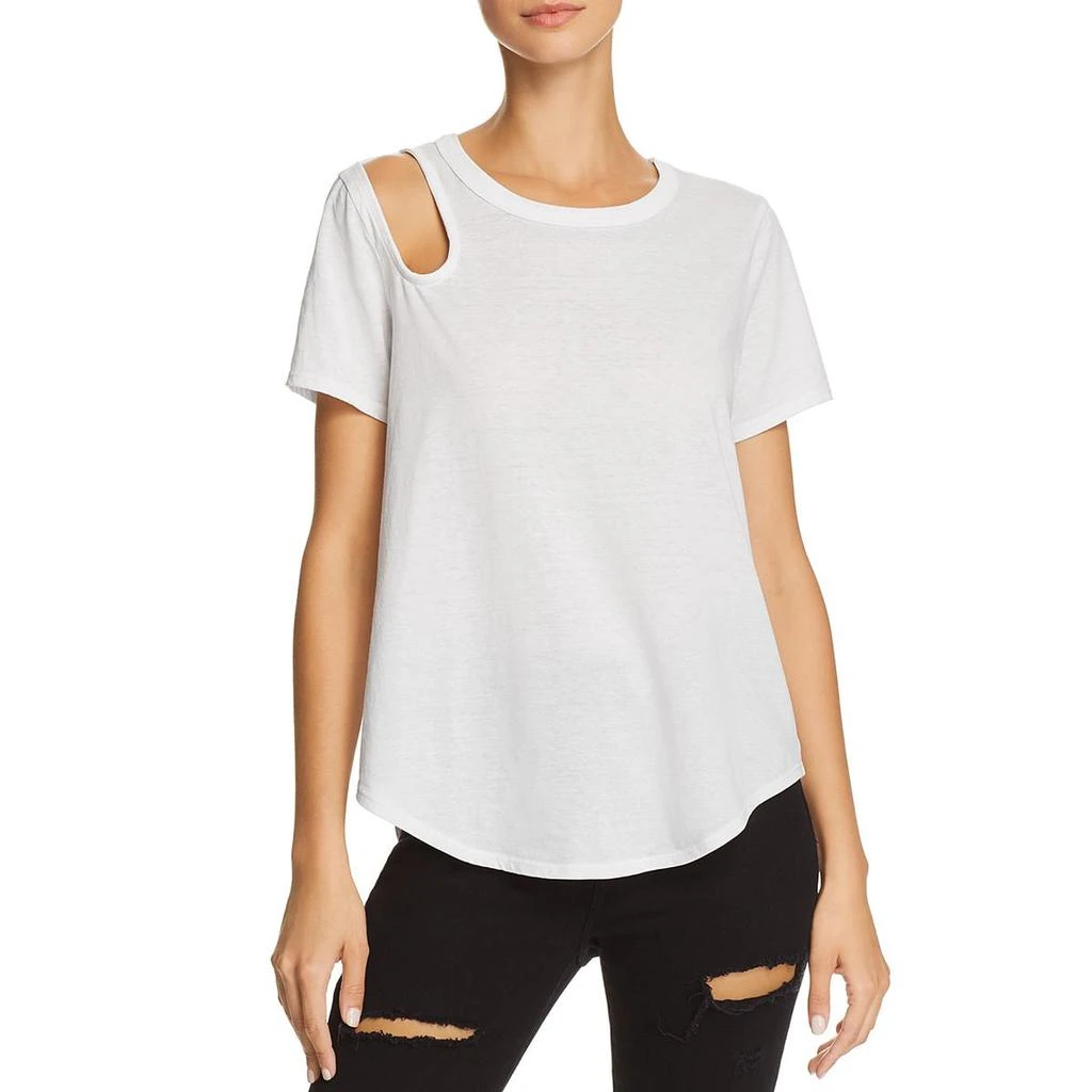 商品Chaser|Chaser Womens Slub Cut-Out T-Shirt,价格¥129,第1张图片