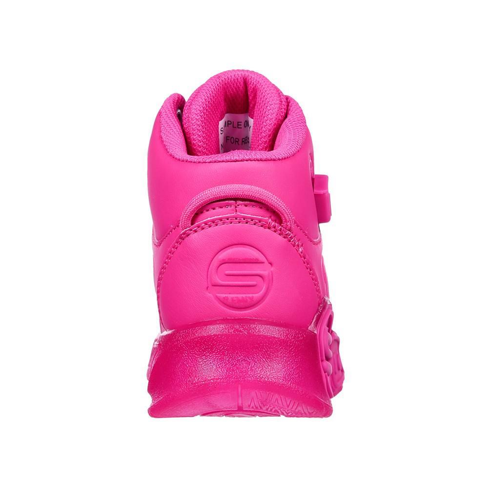商品SKECHERS|Little Girls S-Lights Remix Light-Up Casual Sneakers from Finish Line,价格¥550,第7张图片详细描述