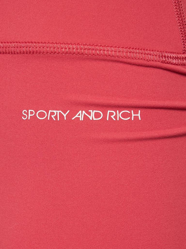 商品Sporty & Rich|Disco High Waist Biker Shorts,价格¥828,第5张图片详细描述