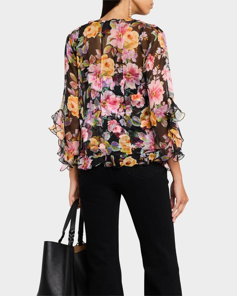 (取寄) ジョニー ワズ レディース ラッフル スリーブ ブラウザ - ジャネット Was -