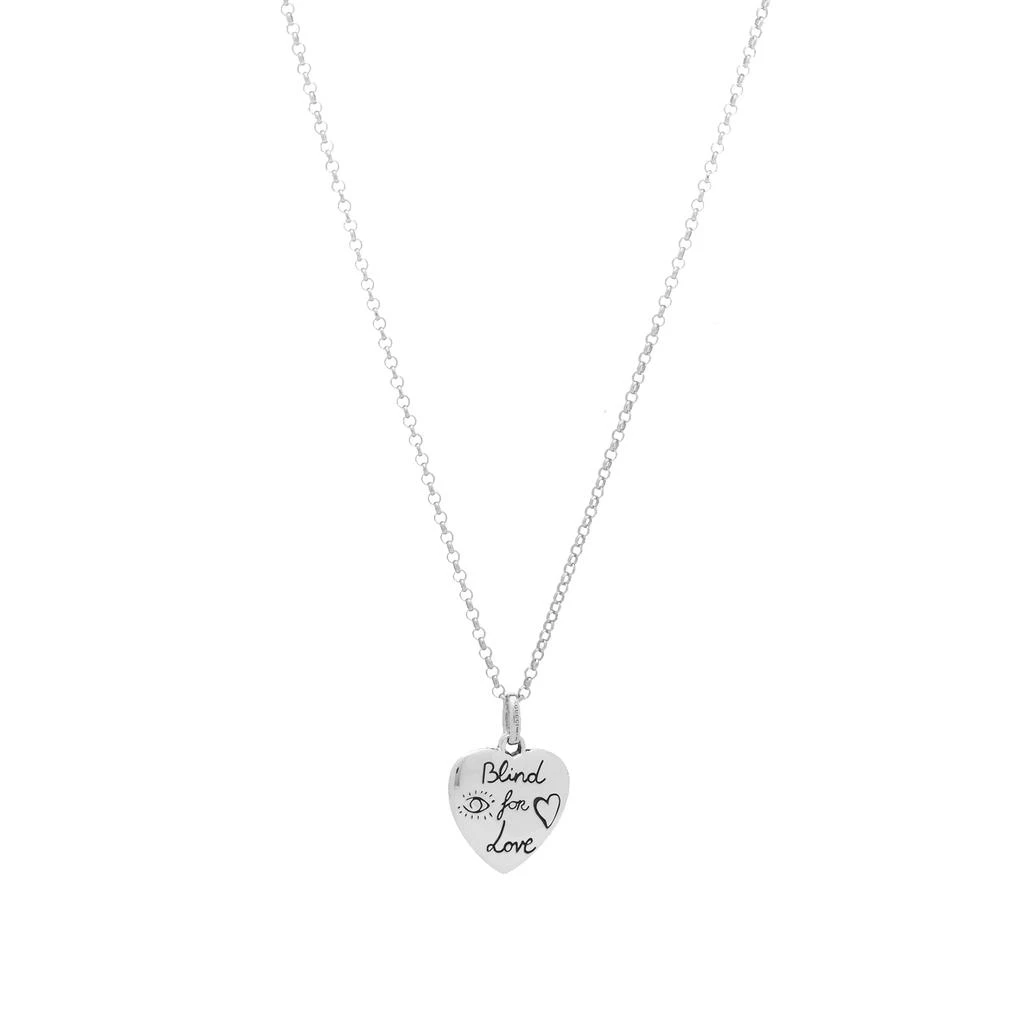 商品Gucci|Gucci Jewellery Gucci Blind For Love Necklace,价格¥2074,第1张图片