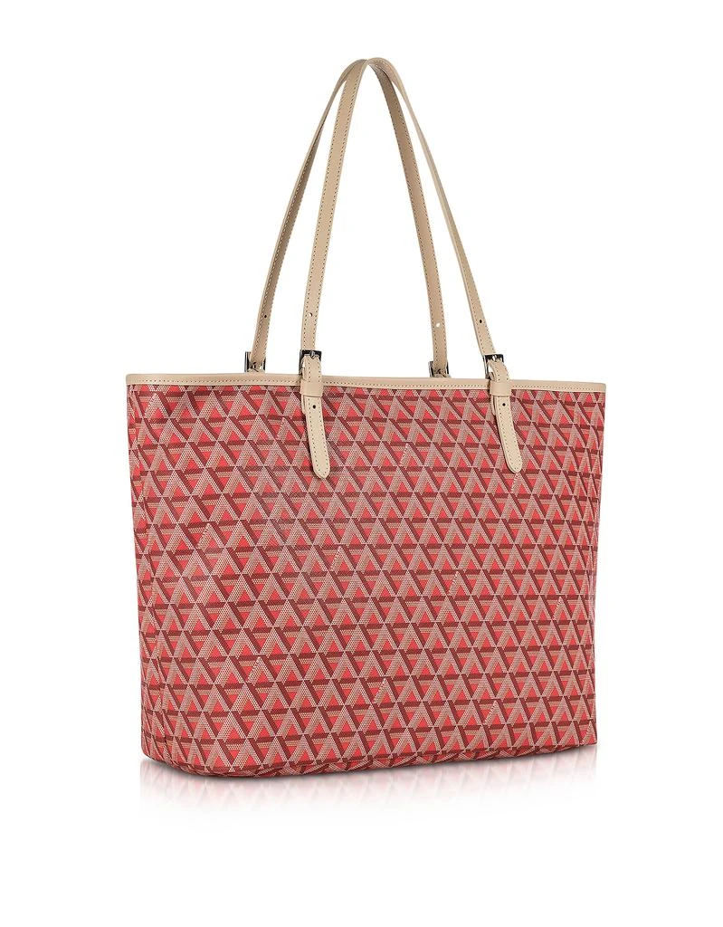 商品Lancaster|Lancaster Paris Ikon 大号涂层帆布手提包,价格¥1165,第4张图片详细描述