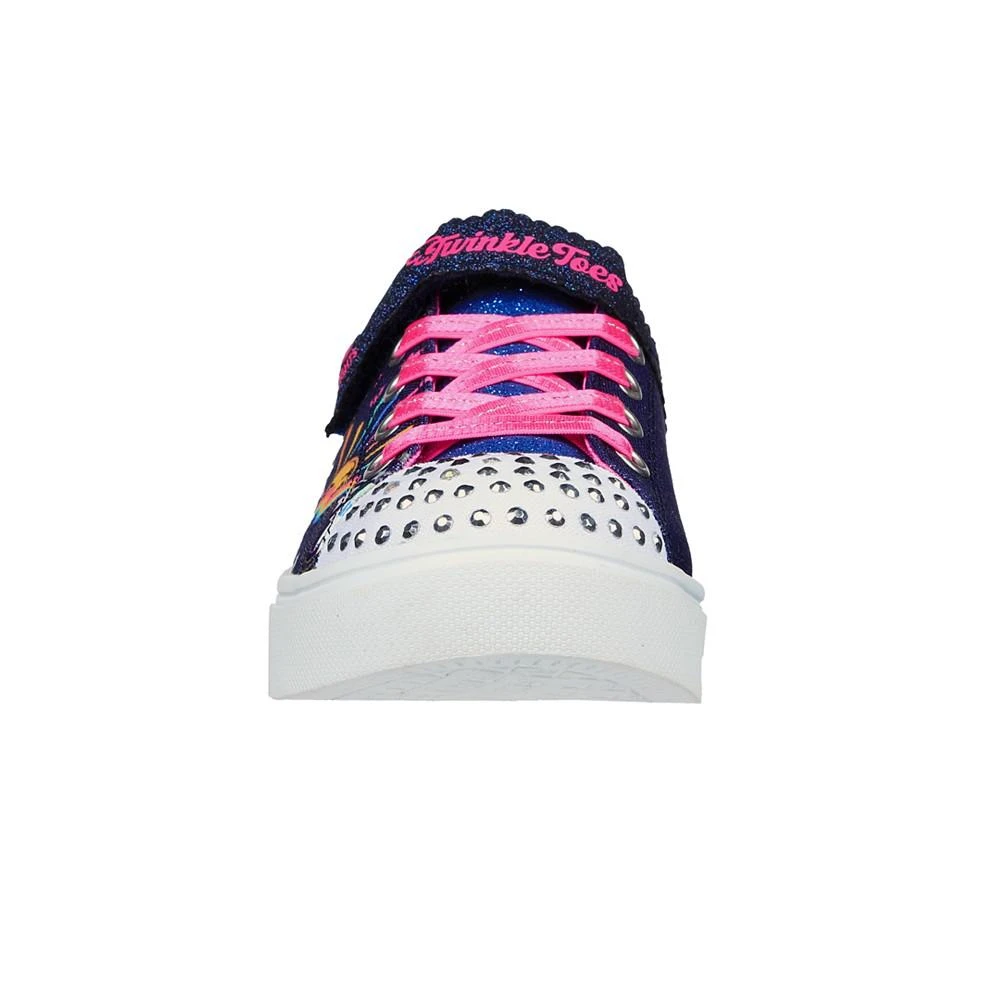 商品SKECHERS|Little Girls Twinkle Sparks Casual Sneakers from Finish Line,价格¥75,第5张图片详细描述