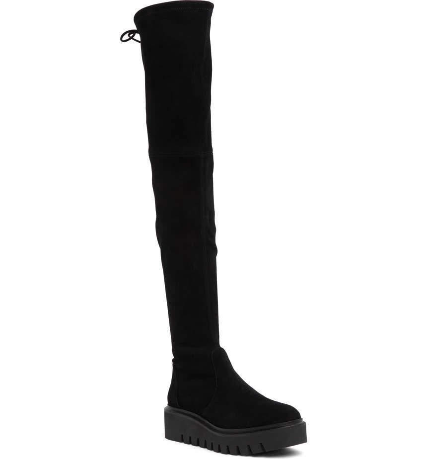 商品Stuart Weitzman|Chalet City Lug Sole Over-the-Knee Boot,价格¥2635,第1张图片