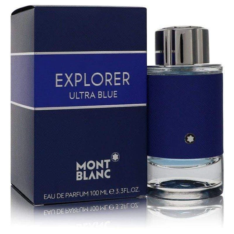 商品MontBlanc|Montblanc Explorer Ultra Blue by Mont Blanc Eau De Parfum Spray 3.3 oz for Men,价格¥540,第1张图片