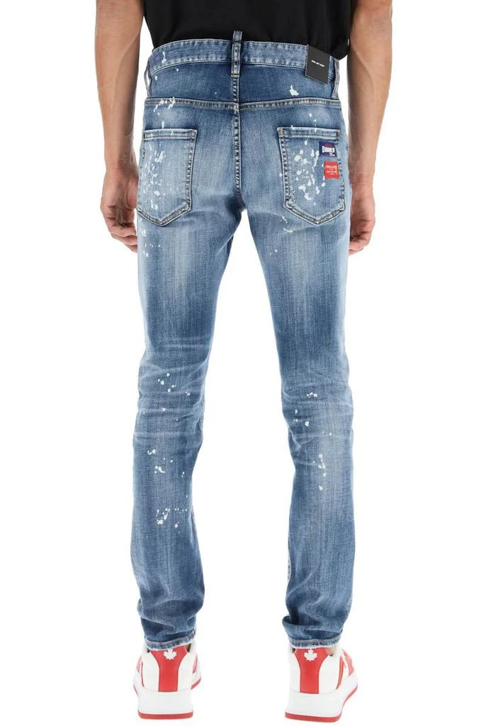 商品DSQUARED2|Dsquared2 medium bleached spots wash cool guy jeans,价格¥2408,第3张图片详细描述