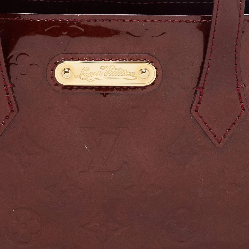 商品[二手商品] Louis Vuitton|Louis Vuitton Rouge Fauviste Monogram Vernis Leather Wilshire PM Bag,价格¥2856,第5张图片详细描述