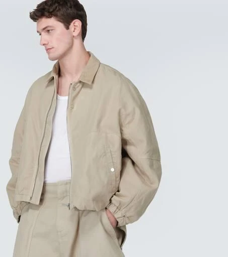 商品Jacquemus|Le blouson Trivela棉质夹克,价格¥5561,第5张图片详细描述