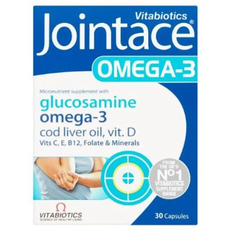 商品Vitabiotics|Vitabiotics 薇塔贝尔 Jointace氨基葡萄糖硫酸软骨素片 30粒,价格¥145,第1张图片