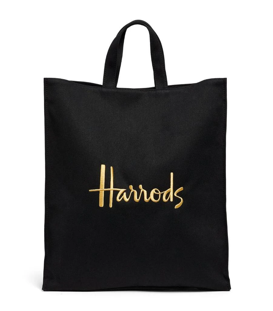 商品Harrods|Large Recycled Cotton Harrods Shopper Bag,价格¥314,第1张图片