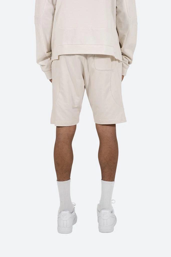Geo Paneled Sweatshorts - Off White 商品