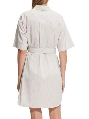 商品Theory|Stripe Belted Shirt Dress,价格¥1163,第2张图片详细描述