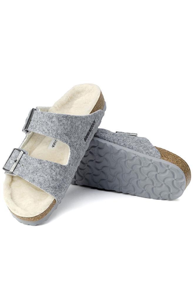 (1015411) Arizona Wool Felt Sandals - Light Grey商品第5张图片规格展示