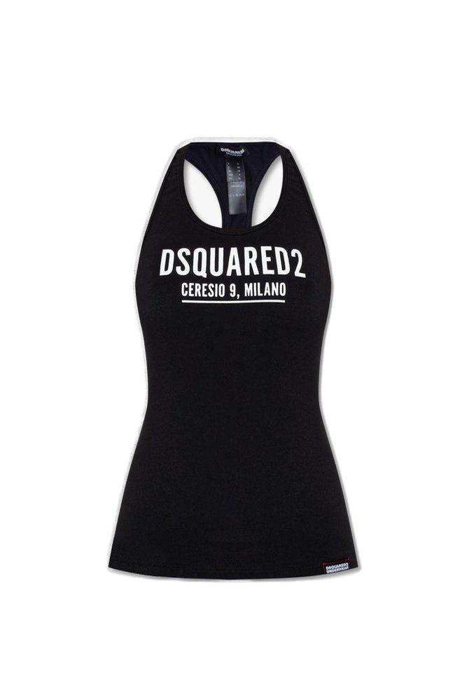 Dsquared2 Logo Printed Tank Top商品第1张图片规格展示