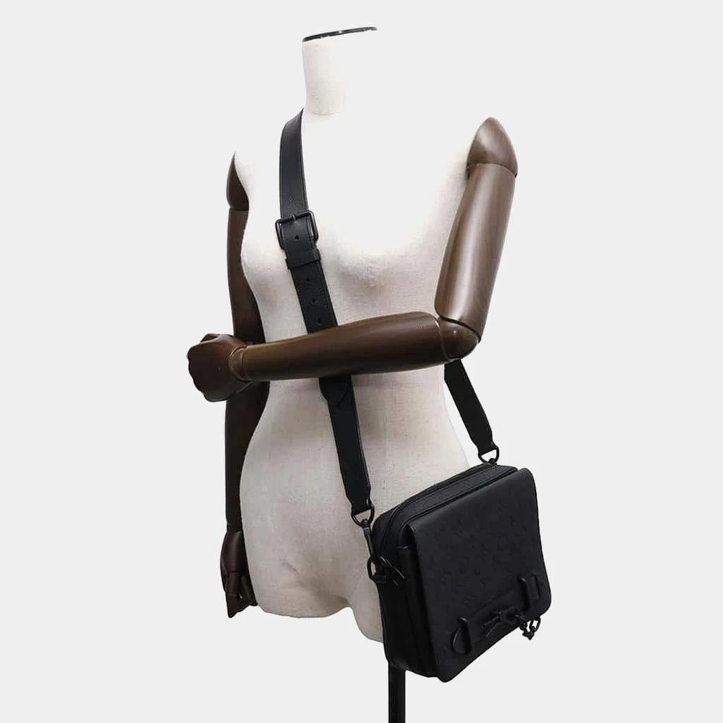 商品[二手商品] Louis Vuitton|Louis Vuitton  Noir Taurillon Leather Steamer Messenger Bag,价格¥19950,第2张图片详细描述