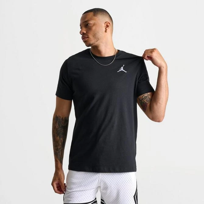 商品Jordan|Men's Jordan Jumpman Embroidered Logo T-Shirt,价格¥149,第3张图片详细描述