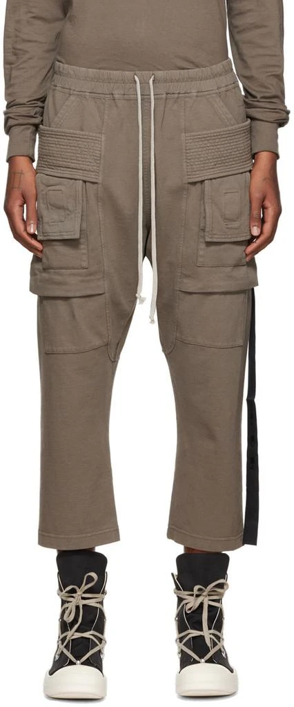 商品Rick Owens|Gray Creatch Cargo Pants,价格¥2502,第1张图片
