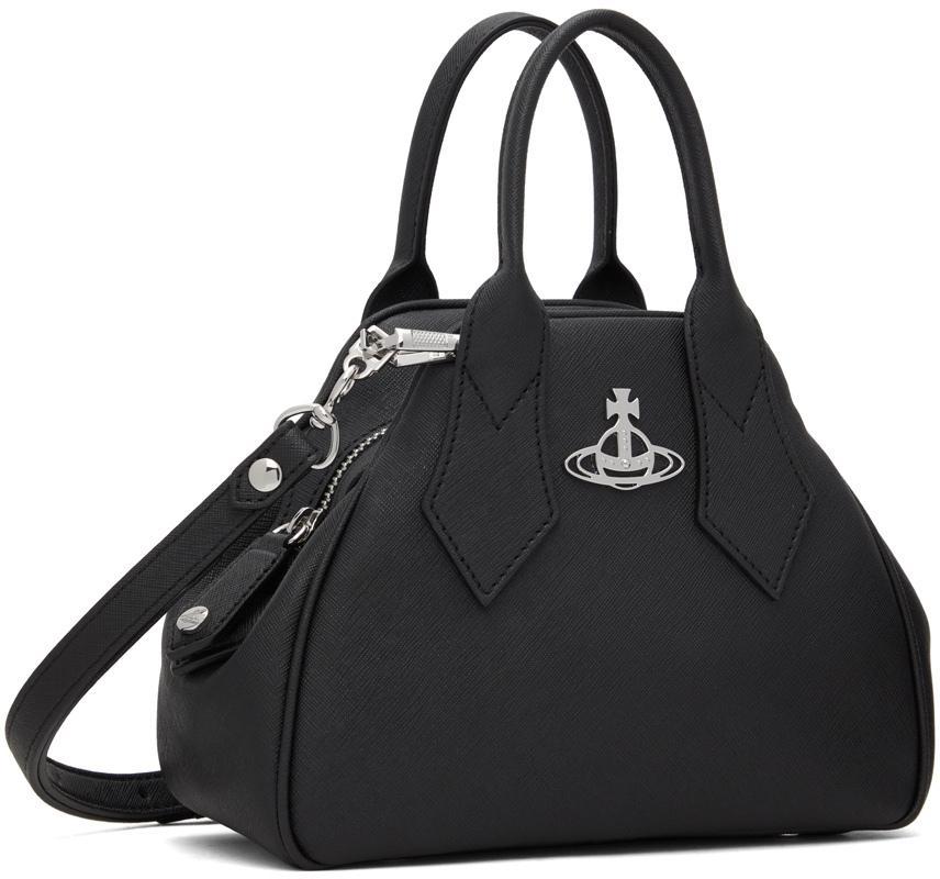商品Vivienne Westwood|Black Small Yasmine Top Handle Bag,价格¥3082,第4张图片详细描述
