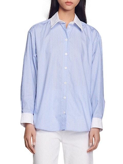 Roxette Stripe Button Down Shirt商品第1张图片规格展示