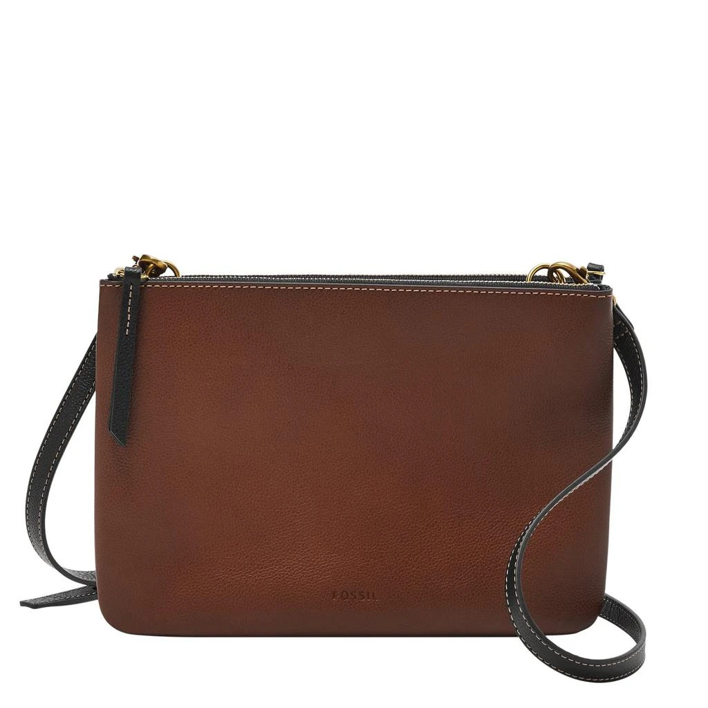 商品Fossil|Devon Leather Crossbody,价格¥1026,第2张图片详细描述