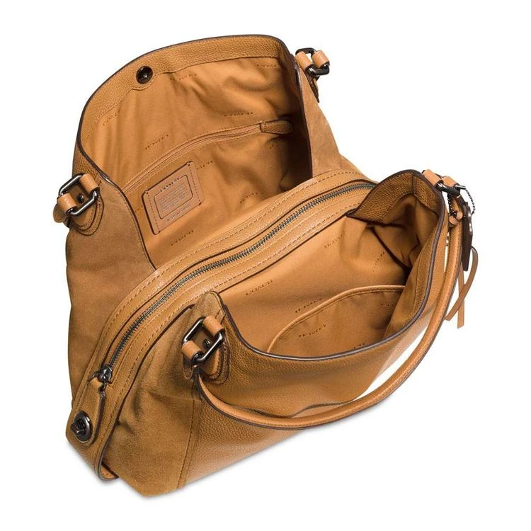 商品Coach|Edie Shoulder Bag 31 in Mixed Leathers,价格¥2591,第2张图片详细描述