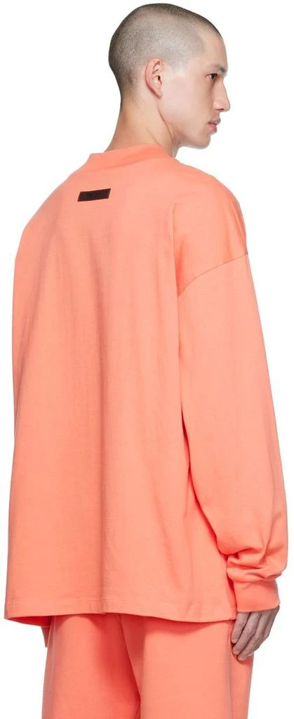商品Essentials|Pink Cotton Long Sleeve T-Shirt,价格¥229,第3张图片详细描述