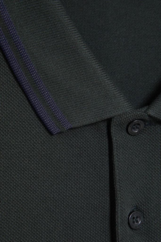 Embroidered cotton-piqué polo shirt商品第4张图片规格展示