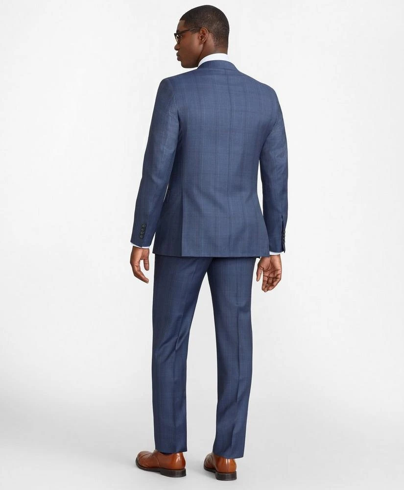 商品Brooks Brothers|Regent Fit Three-Button Plaid 1818 Suit,价格¥3001,第4张图片详细描述