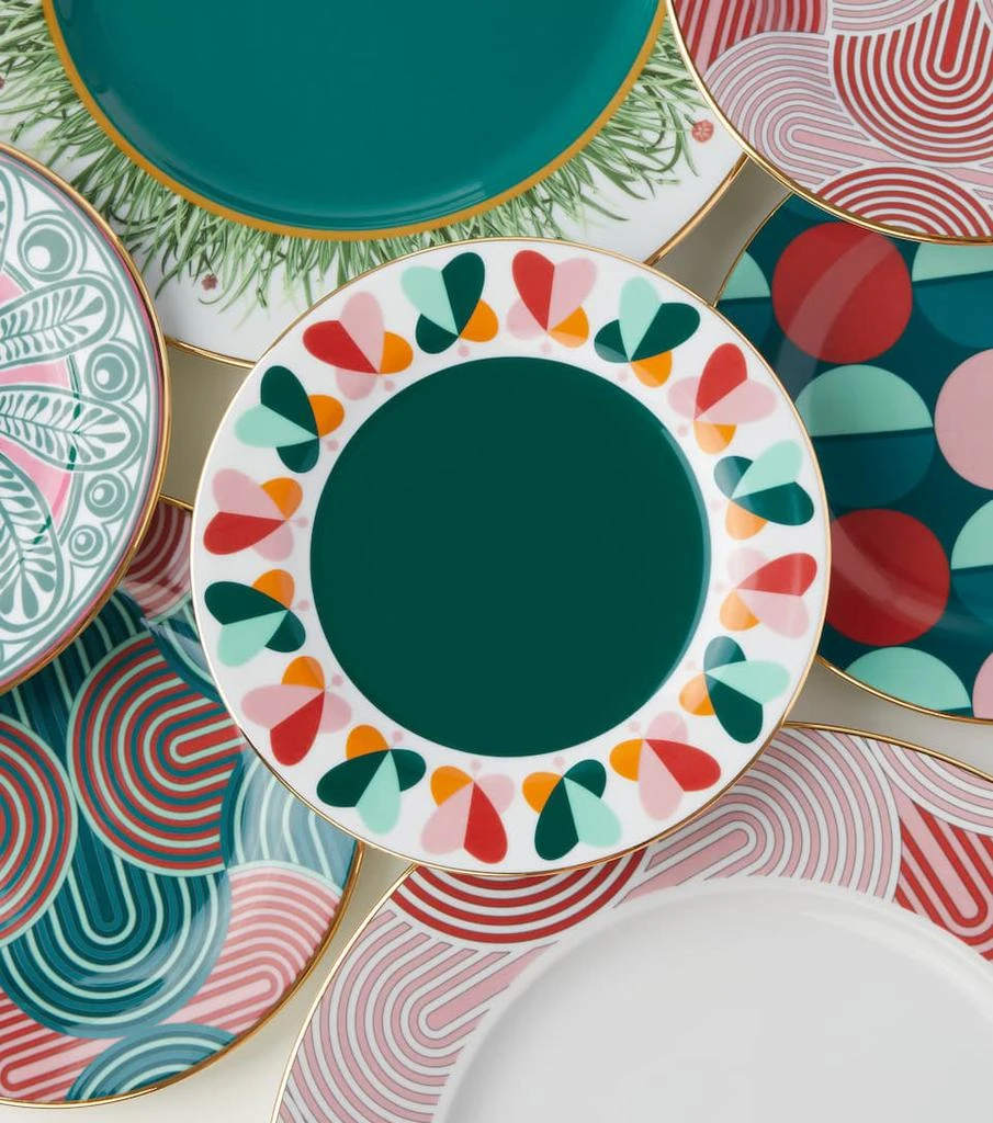 商品LA DOUBLE J|Farfalle Ring set of 2 dessert plates,价格¥1175,第3张图片详细描述