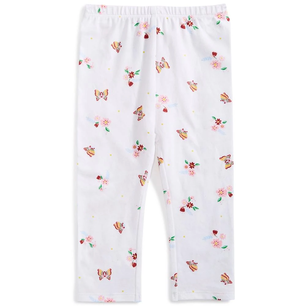 商品First Impressions|Baby Girls Floral-Print Leggings, Created for Macy's,价格¥15,第1张图片