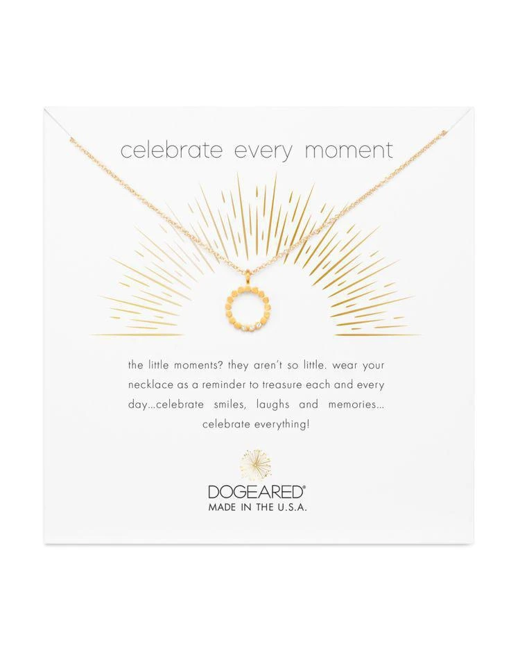 商品Dogeared|Celebrate Every Moment Necklace, 16",价格¥269,第1张图片
